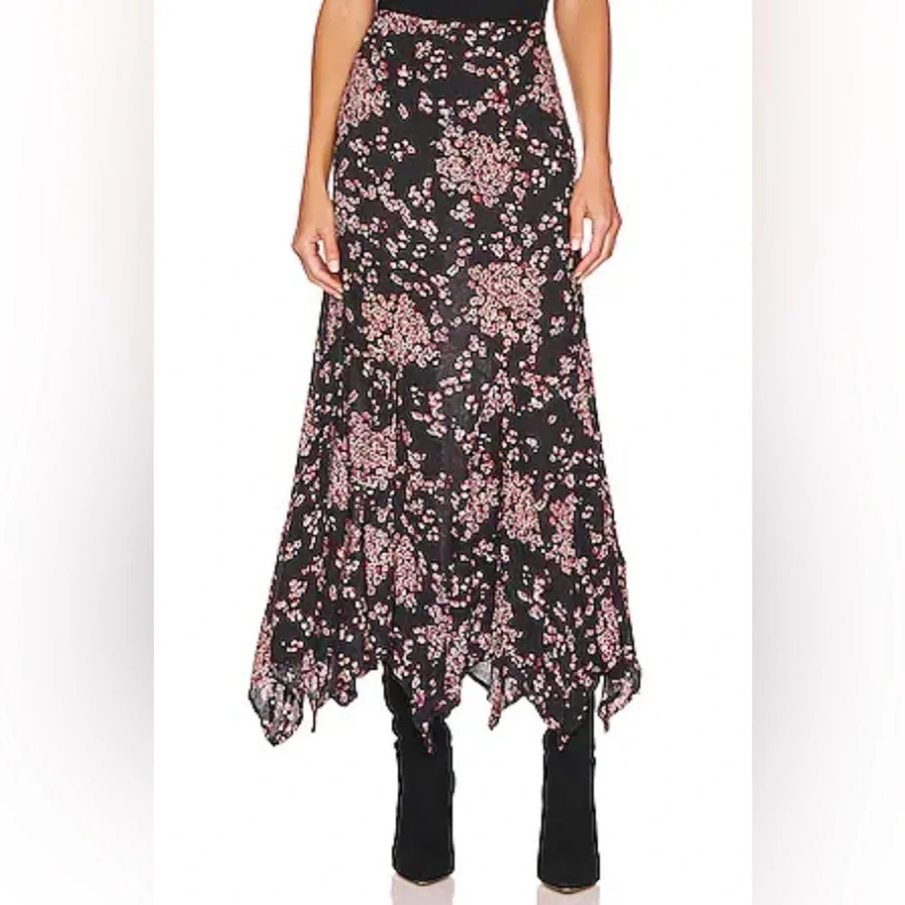 Free people skirt Floral Sz 6 - Picture 1 of 6